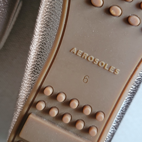 AEROSOLES Aware Boater Slip On Flats, Size 6 - Picture 6 of 8